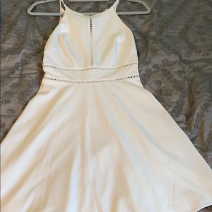White formal dress